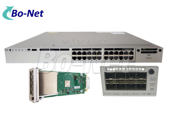Cisco Gigabit Switch C9300-24T-A 9300 24 Port Modular Uplinks C9300-DNA-A-24-3Y 1G 10G switch